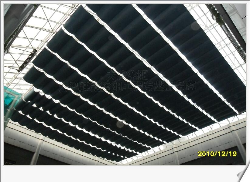 FCS循環(huán)導(dǎo)向折疊式電動(dòng)天棚簾